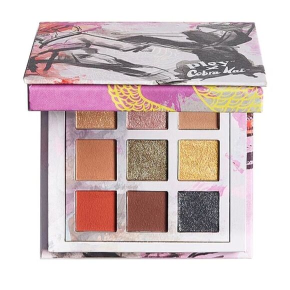REVOLVE PLEY BEAUTY 9 COLOR EYESHADOW PALETTE NEW NWT COBRA KAI - Picture 6 of 6